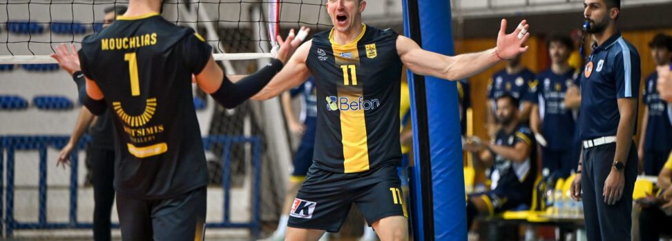 Βόλεϊ Ανδρών: Για το «τρία στα τρία» με ΧΑΝΘ