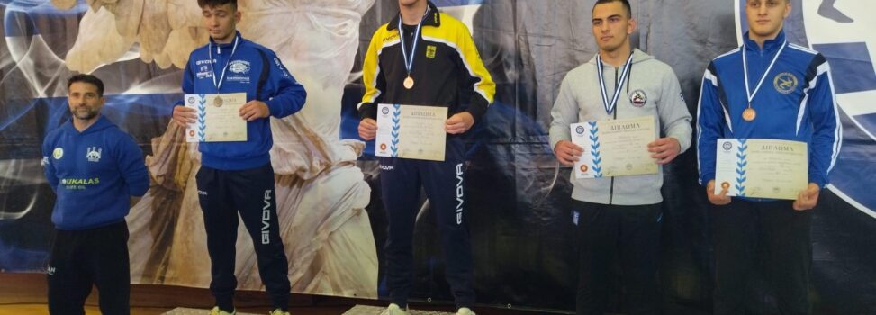 Πάλη: «Χρυσός» ο Κεσίδης στο Πανελλήνιο Πρωτάθλημα Ελευθέρας Πάλης