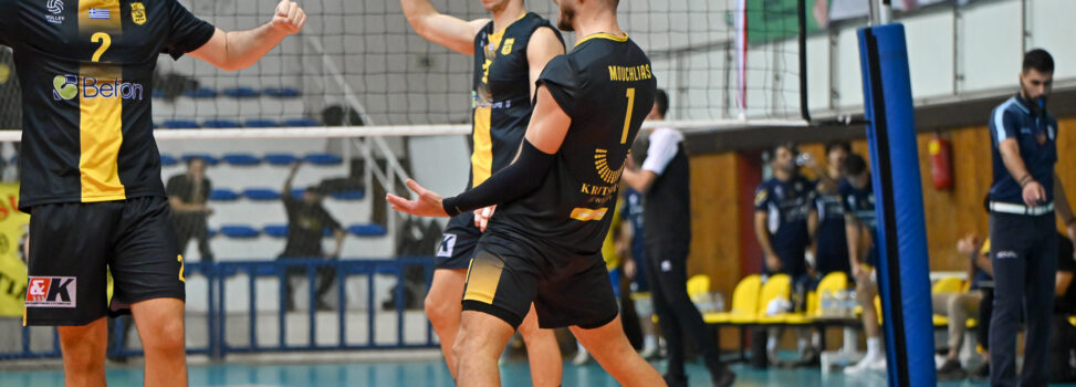 Βόλεϊ Ανδρών: Πέρασε από την έδρα της ΧΑΝΘ ο ΑΡΗΣ με 3-0
