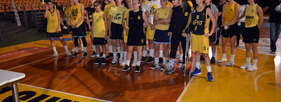 Ο αγιασμός του τμήματος μπάσκετ Γυναικών του ΑΡΗ (photos)