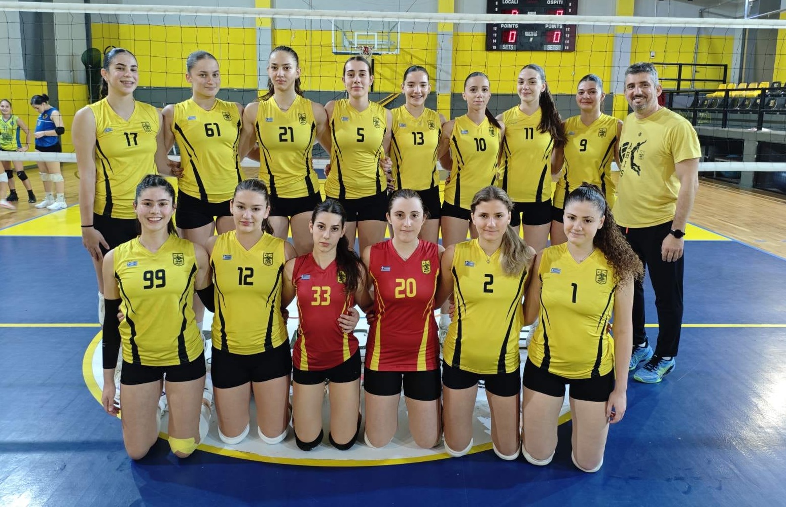 Βόλεϊ Νεανίδων: Ανετη εντός έδρας νίκη του ΑΡΗ, 3-0 με ΔΑΣΩ