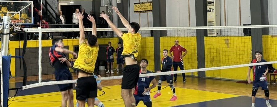 Βόλεϊ Εφήβων: O ΑΡΗΣ νίκησε 3-0 τον Πήγασο Πολίχνης και προκρίθηκε στη Β΄ Φάση