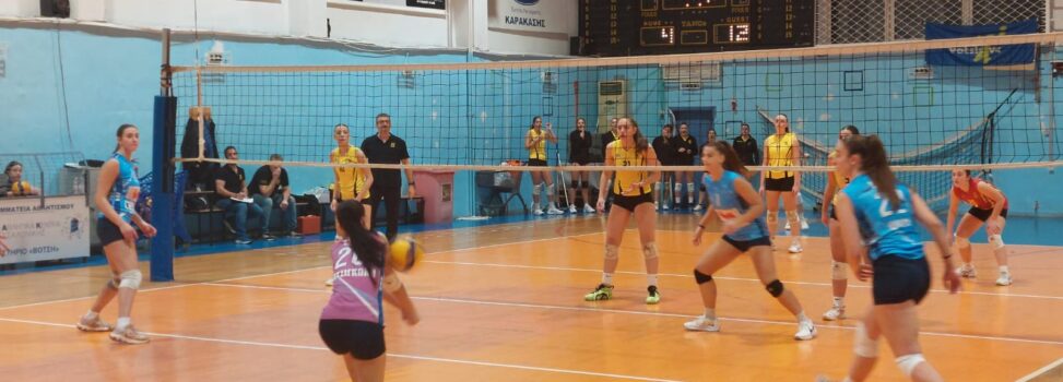 Βόλεϊ Νεανίδων: Hττα 3-1 για τον ΑΡΗ από τον Ναύαρχο Βότση