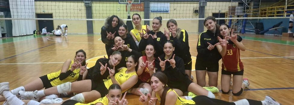 Βόλεϊ Νεανίδων: Νίκη του ΑΡΗ, 3-0 στο Ρύσιο την Αναγέννηση