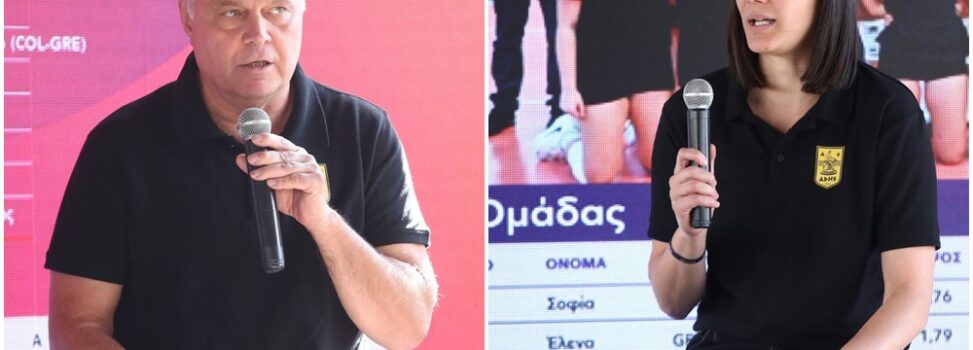 Βόλεϊ Γυναικών: O κόουτς Πάτρας και η αρχηγός Μερτέκη στην παρουσίαση της Volley League
