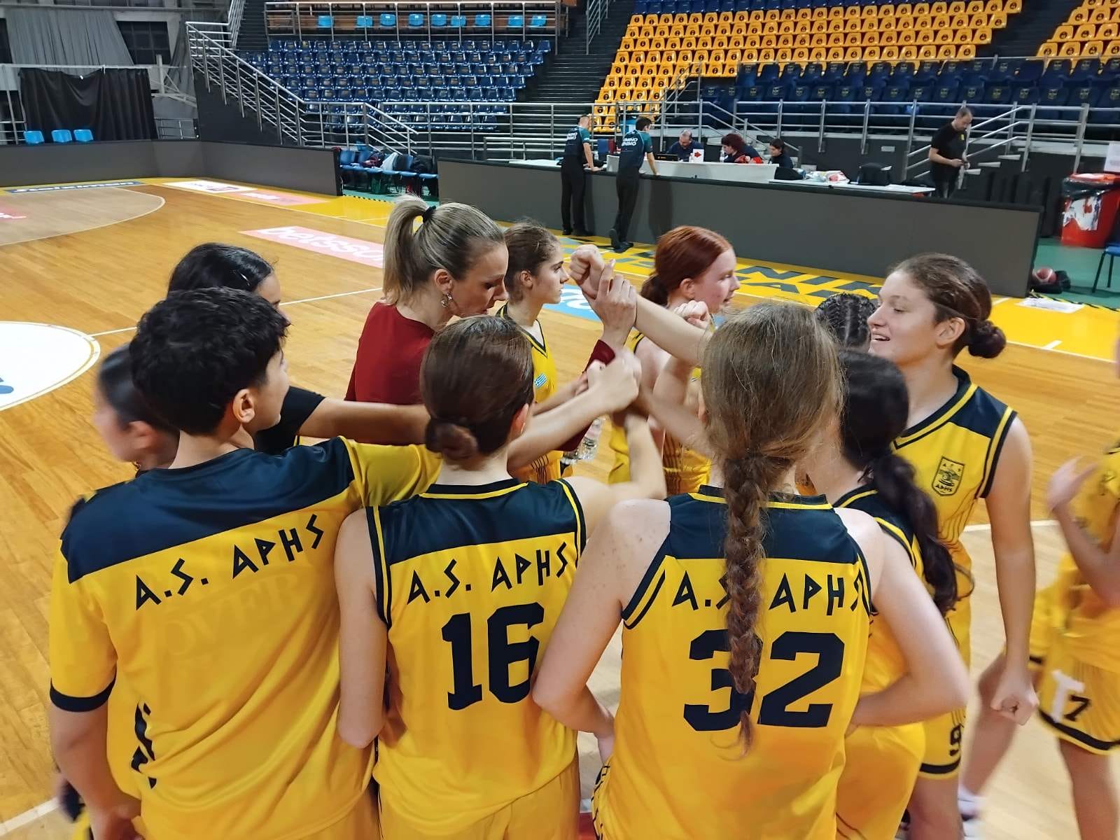 Μπάσκετ Κορασίδων: Άνετη νίκη για τον ΑΡΗ, 45-13 τον Χορτιάτη