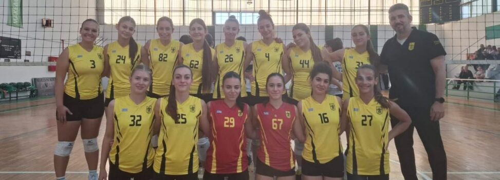 Βόλεϊ Κορασίδων AΡΗΣ 2: Νίκη 2-3 επί του Μακεδονικού (εκτός συναγωνισμού ΕΠΕΣΘ)