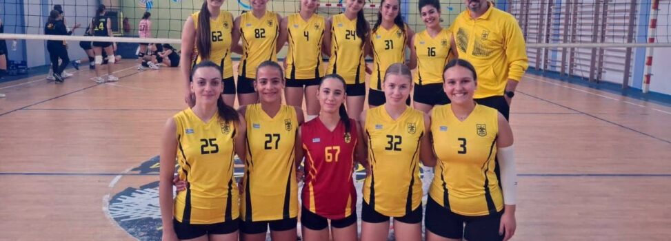 Βόλεϊ Κορασίδων (εκτός συναγωνισμού ΕΠΕΣΘ): Nίκη για τον ΑΡΗ 2, επικράτησε 3-0 του Πειραματικού