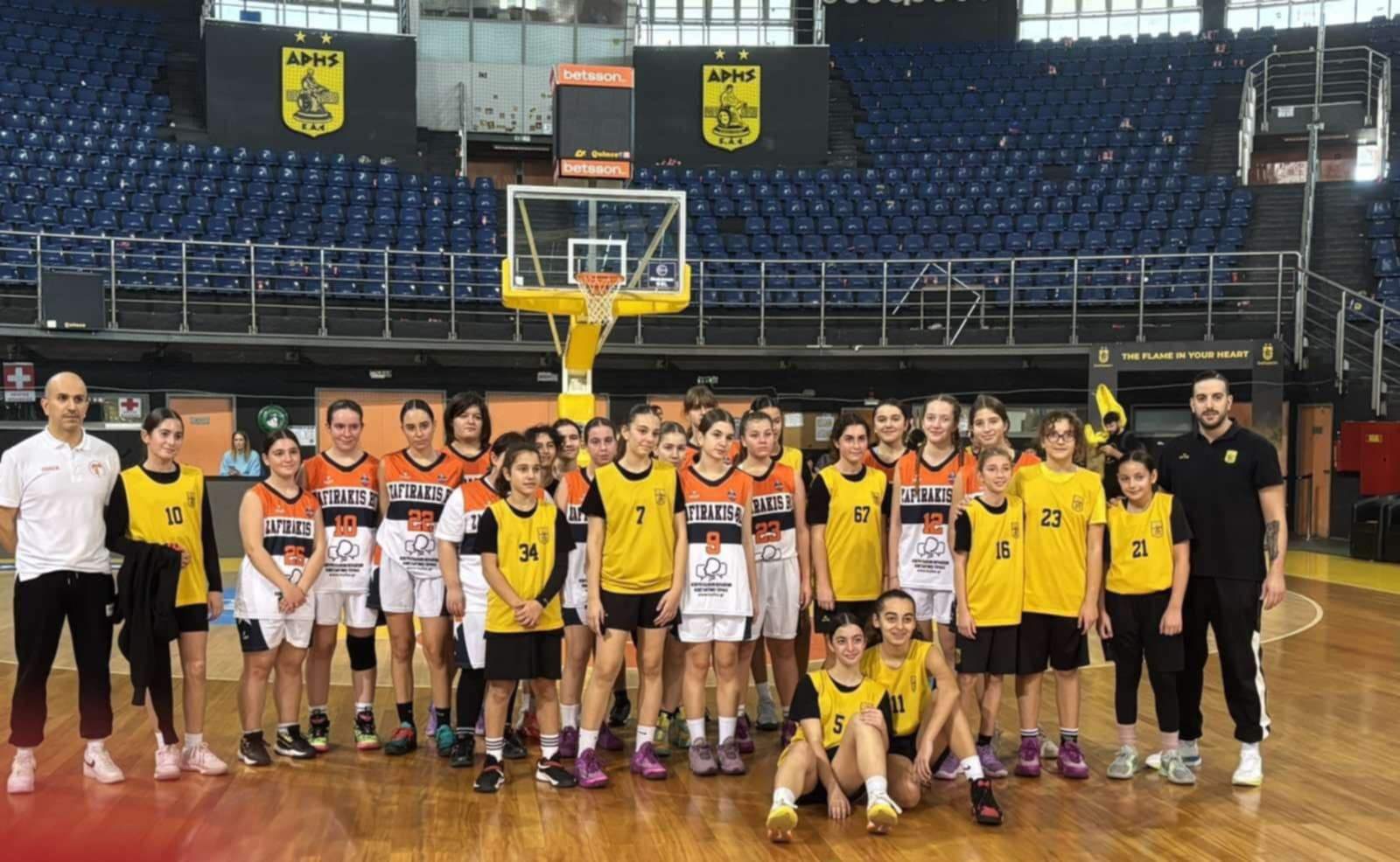Μπάσκετ Γυναικών: Φιλικά και γιορτή με την Ακαδημία του Ζαφειράκη Νάουσας