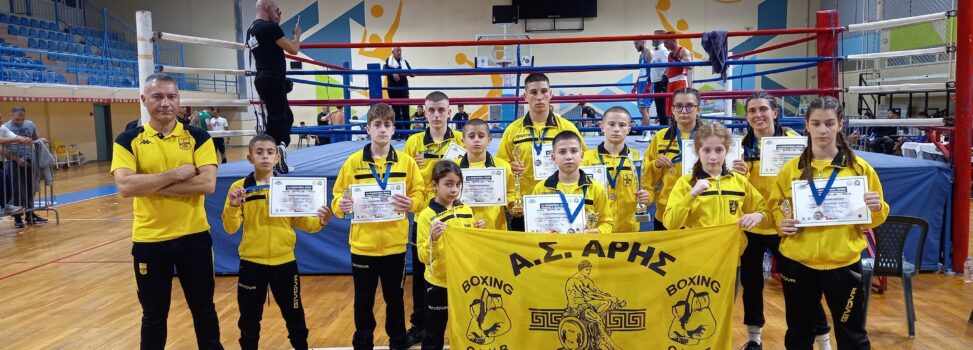 Πυγμαχία: Διακρίσεις για τον ΑΡΗ στο διεθνές τουρνουά της Αιτωλοακαρνανίας