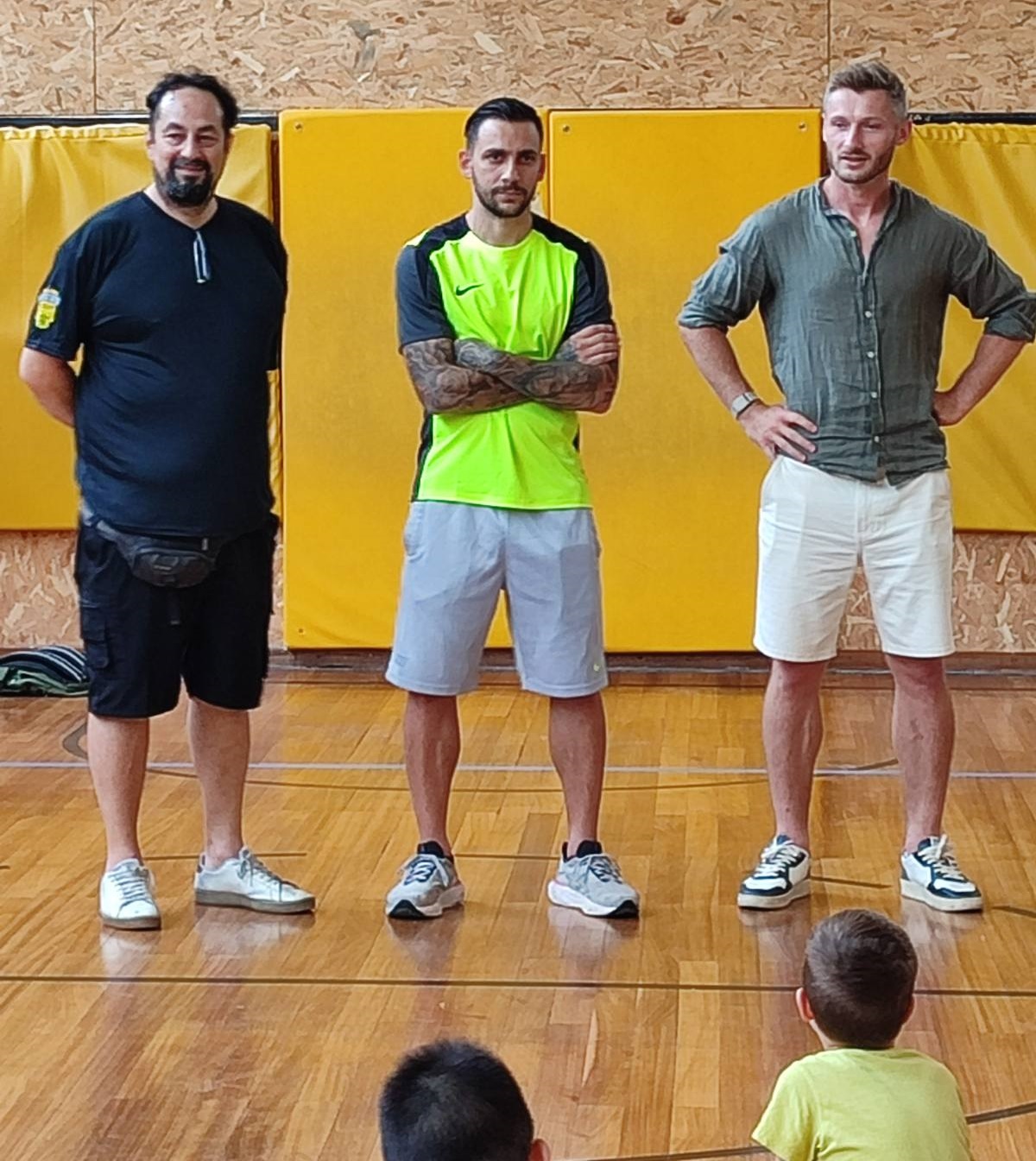Μπράμπετς και Δώνης στο ARIS Summer Camp (pics)
