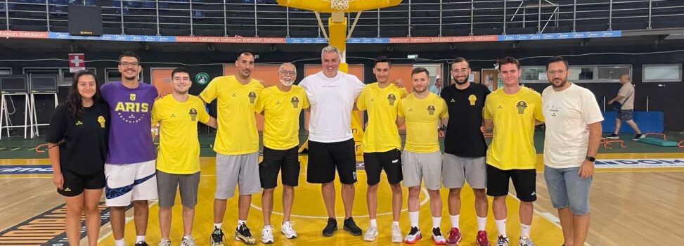 Ο Γιώργος Σιγάλας στο Καλοκαιρινό Basketball Camp του ΑΡΗ (pics)