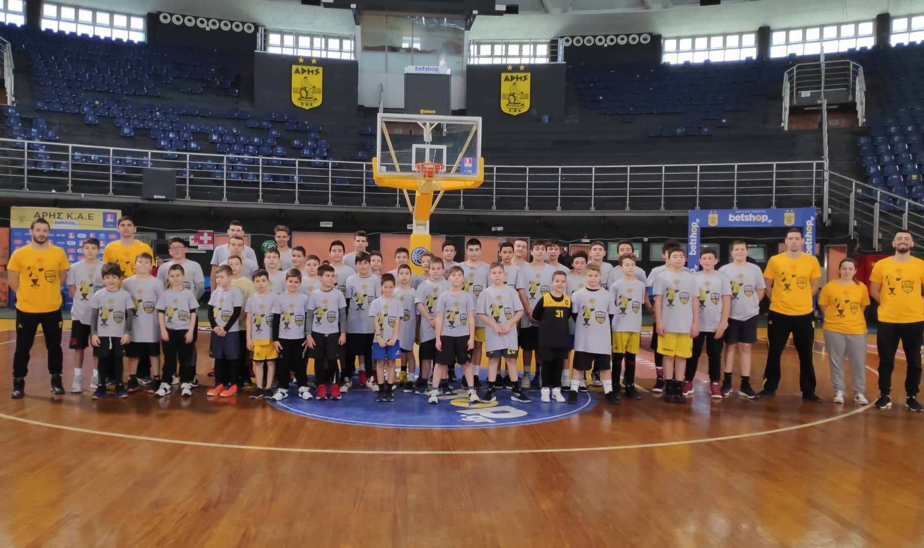 Η πρώτη μέρα του ARIS Basketball Training Camp (photostory)