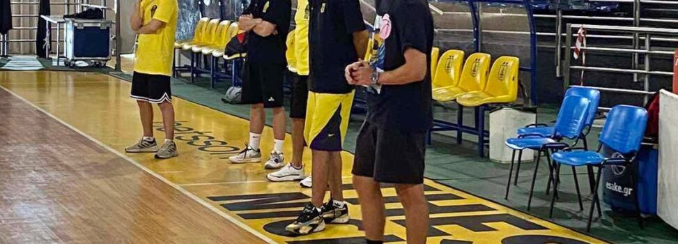 Ο Γιώργος Φίλλιος στο Καλοκαιρινό Basketball Camp του ΑΡΗ