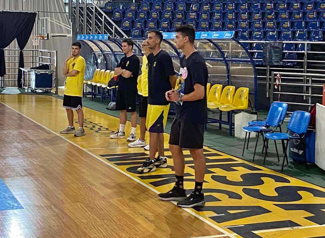 Ο Γιώργος Φίλλιος στο Καλοκαιρινό Basketball Camp του ΑΡΗ