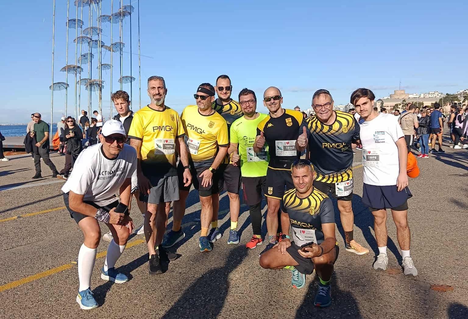 ARIS Runners: Πλούσια παρουσία στο 8ο Olympic Day Run & 1st Thessaloniki City Run (pics)