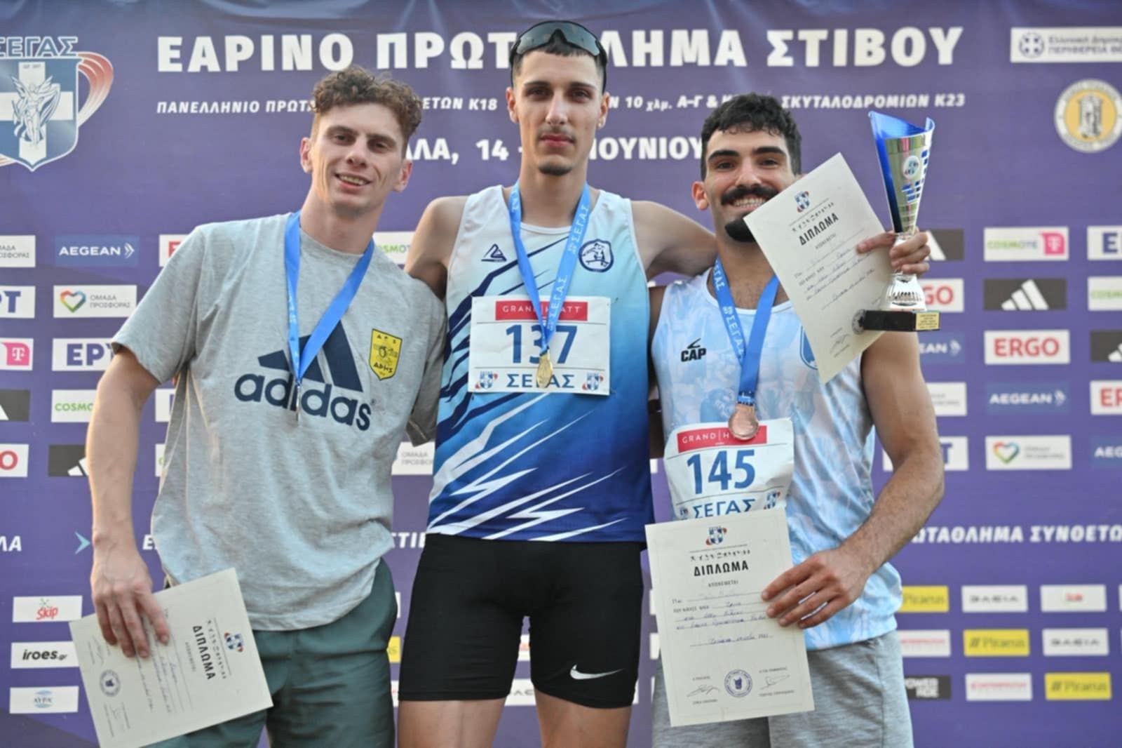 Στίβος: «Χρυσός» ο Ρίζος, «ασημένιος» με νέο ρεκόρ ο Σιμόνι