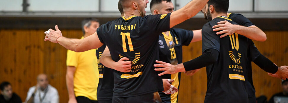 Βόλεϊ Ανδρών: Για το «2 στα 2» με Ρέθυμνο