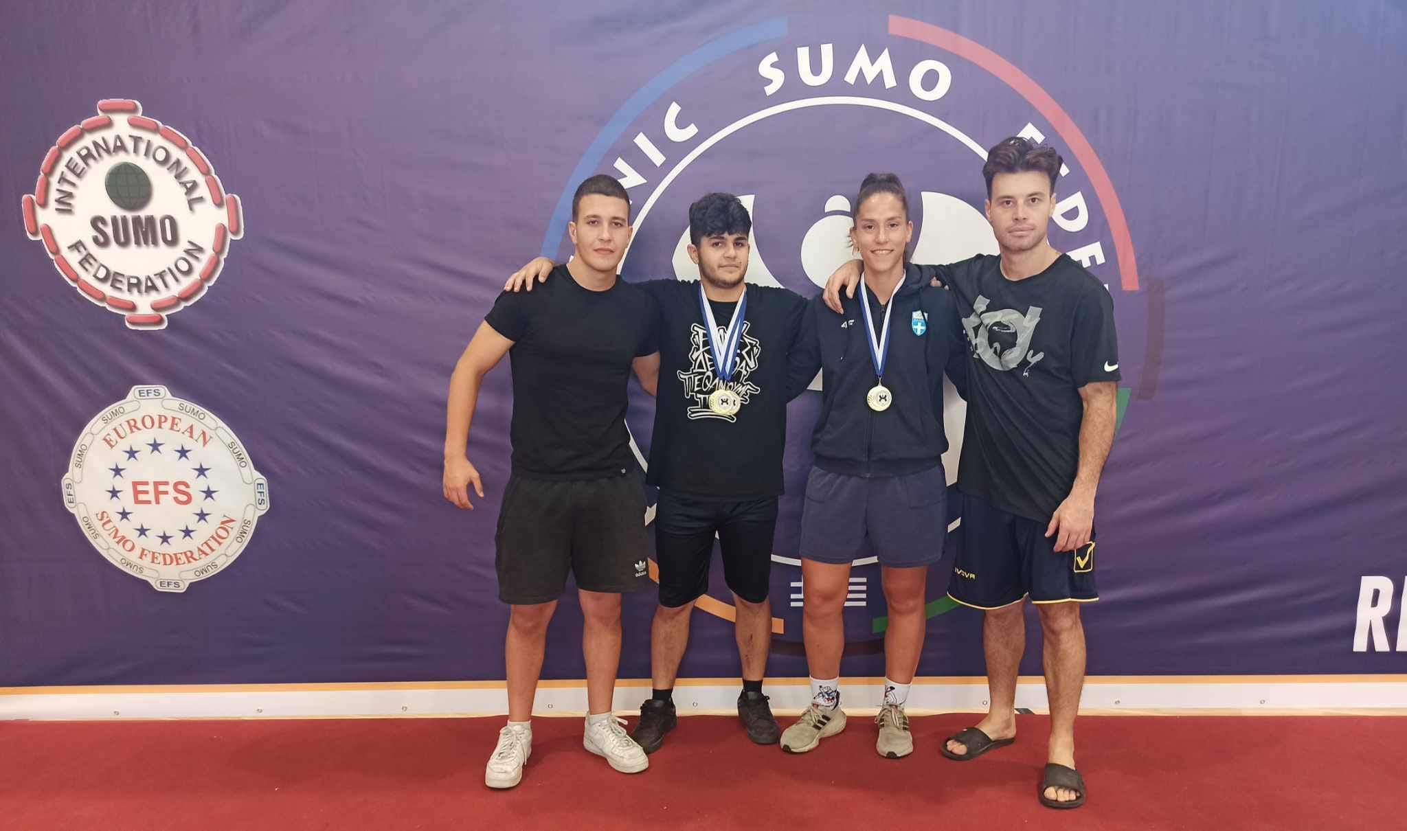 Πάλη: «Χρυσοί» Νικολάου και Βούλγαρη στο πανελλήνιο πρωτάθλημα SUMΟ (pics)